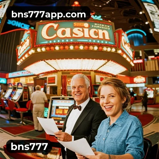 Variedade de slots bns777